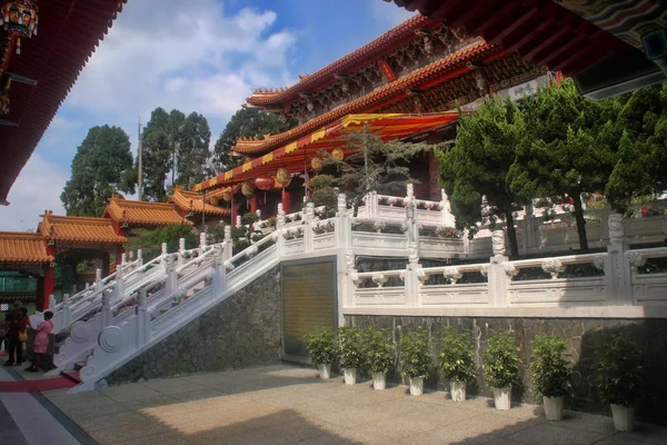 Monastery Wenwu Sun Moon Lake Taiwan — Stock Photo, Image