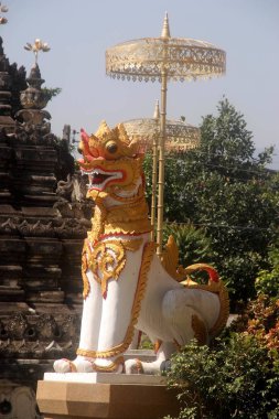 Chiang Mai, Thailan yakınında tapınak karmaşık Lampang