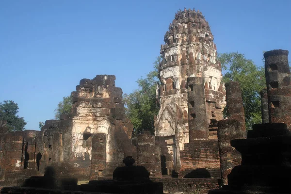 Sukhothai Tapınağı, Chiang Mai, Tayland kalıntıları