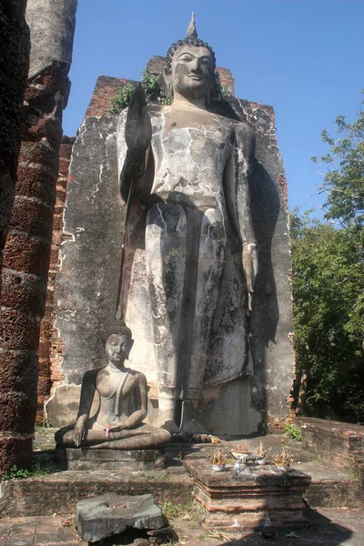 Big Buddha heykeli, Sukhothai Tapınak, Tayland