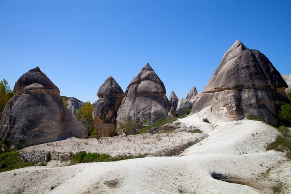 Пейзаж Каппакии Турции Невероятные Скальные Образования — стоковое фото