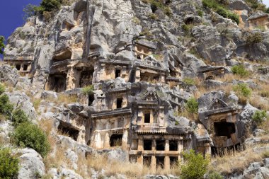 Demre Myra, Türkiye'nin kaya mezarları