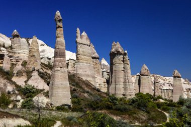 benzersiz kaya oluşumları, Kapadokia ve Türkiye
