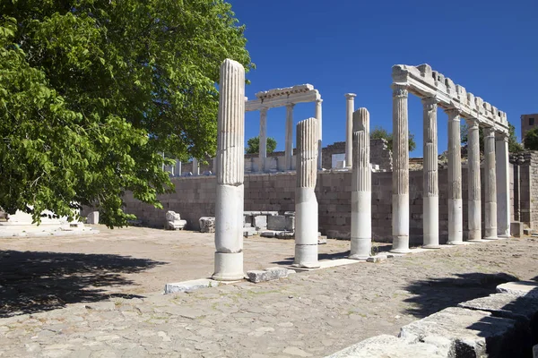 Bérgamo Sitio Arqueológico Acrópolis Turquía — Foto de Stock