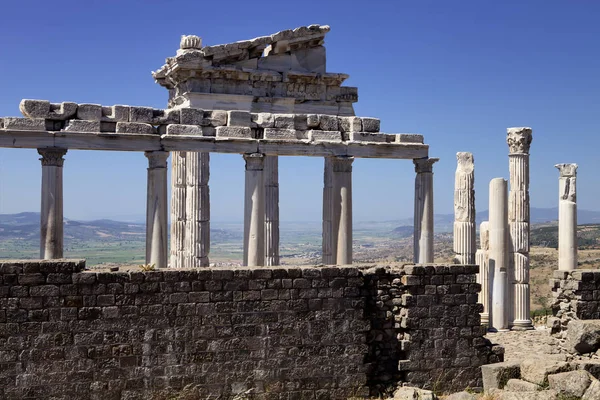 Bergamo Archeologische Site Van Akropolis Turkije — Stockfoto