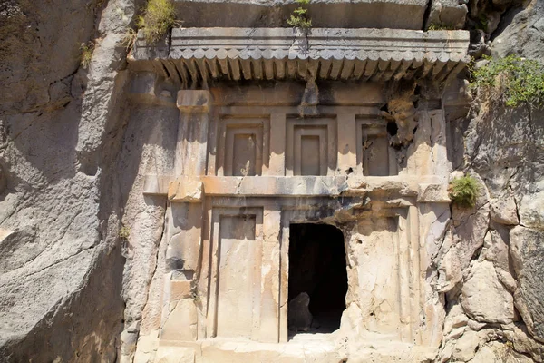 Demre Myra Türkiye Nin Kaya Mezarları — Stok fotoğraf