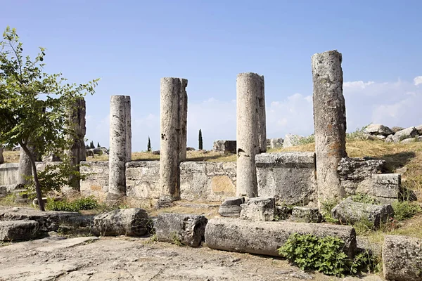 Hierapolis Turquie Tombes Antiques Dans Nécropole Xix Siècle — Photo