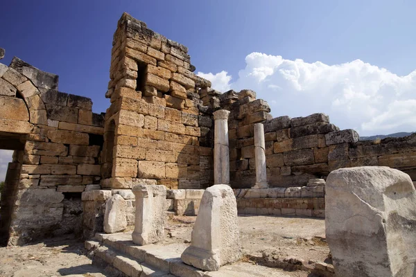 Hierapolis Turkiet Forntida Gravar Nekropolen Xix Talet — Stockfoto