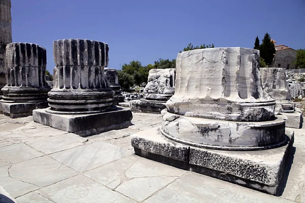 Templo Didyma Apolo Turquia — Fotografia de Stock