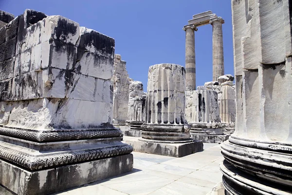 Templo Didyma Apolo Turquia — Fotografia de Stock