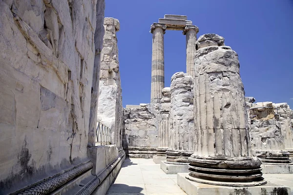 Templo Didyma Apolo Turquia — Fotografia de Stock