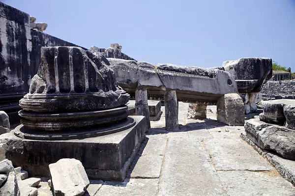 Didyma Templo Apolo Turquía — Foto de Stock