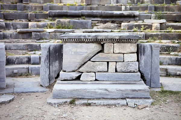 Didyma Apollon Tapınağı Türkiye — Stok fotoğraf