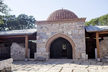 14. yüzyılda Cami, Milet, türkay tuğla kubbe