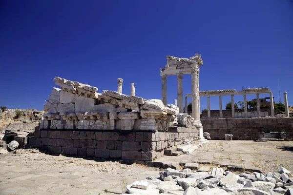 Bergamo Archeologische Site Van Akropolis Turkije — Stockfoto