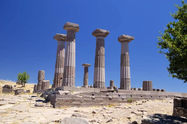 Bérgamo Sitio Arqueológico Acrópolis Turquía — Foto de Stock