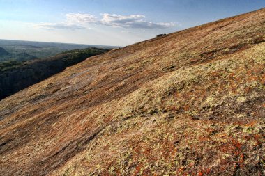 Pitoresk kaya oluşumları Matopos Milli Parkı, Zimbabve