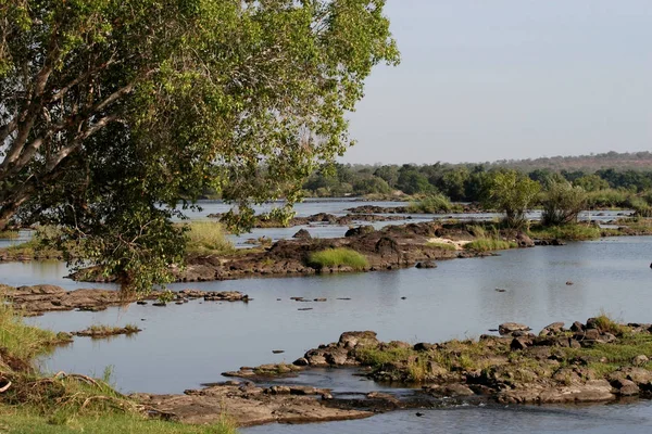 Cascata Del Fiume Zambesi Victoria Falls National Park Zimbabwe — Foto Stock