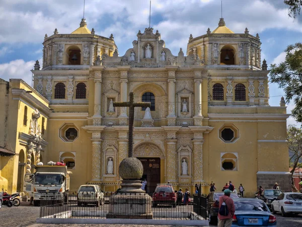 Catedral de San Jose Antigua, Guatemala, korunmuş — Stok fotoğraf