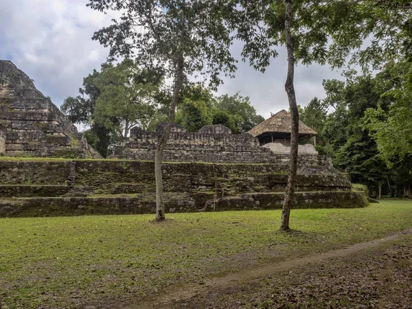 Parque Nacional Yaxha Nakum Naranjo, Monumento Arqueológico Maia, Guatemala — Fotografia de Stock