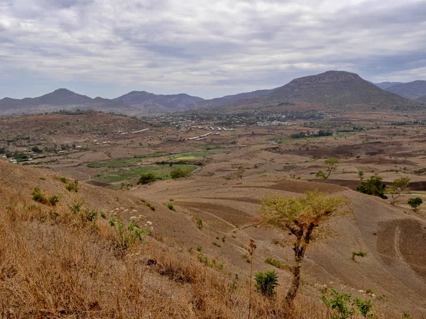 エチオピア北部の丘陵地帯 — ストック写真