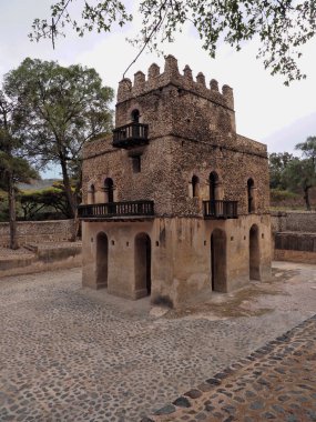 Gondar, Etiyopya, Fasilides Hamamı, yıllık bir törenin yapıldığı, burada kutsanmış ve sonra banyo için açık.
