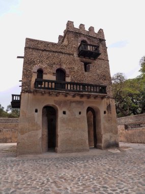 Gondar, Etiyopya, Fasilides Hamamı, yıllık bir törenin yapıldığı, burada kutsanmış ve sonra banyo için açık.