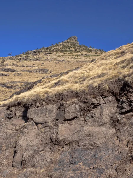 Las laderas de las montañas Simien en Etiopía — Foto de Stock