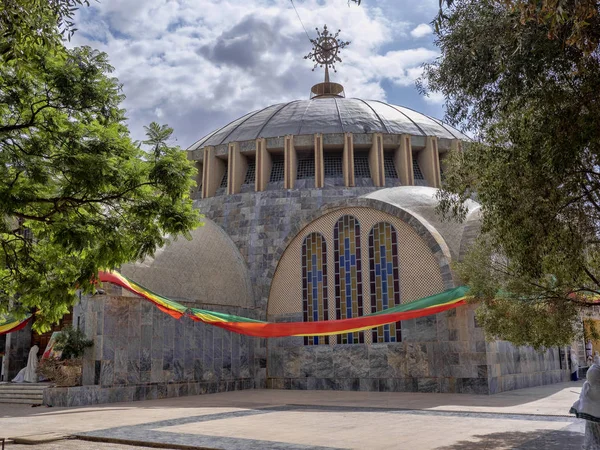Iglesia de Nuestra Señora de Sión en Axum, Etiopía — Foto de Stock