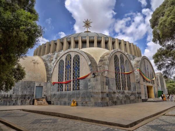 Church of Our Lady of Zion in Axum, Ethiopia — Stock Photo, Image