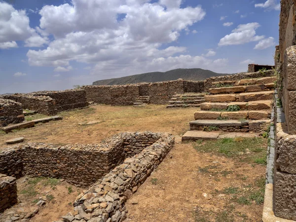 Gungor Este es un sitio declarado Patrimonio de la Humanidad por la UNESCO como Aksum, Etiopía . — Foto de Stock