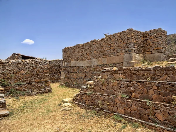 Gungor Este é um Patrimônio Mundial da UNESCO listado como Aksum, Etiópia . — Fotografia de Stock