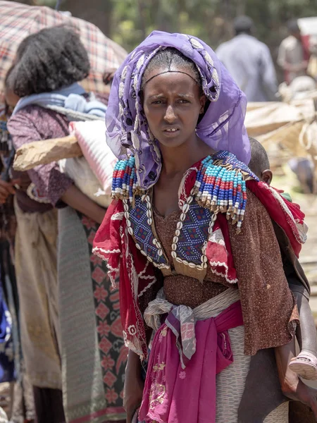 Mekele, Etiyopya, 30 Nisan. 2019, pazarda kadınlar, 30 Nisan. 2019, Mekele, Etiyopya