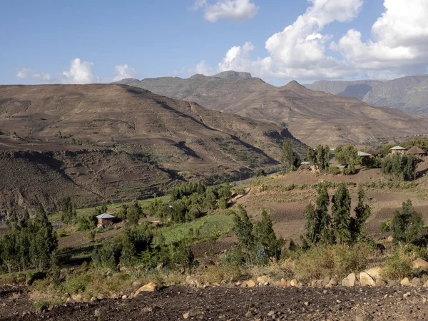 エチオピアの養育地田 — ストック写真