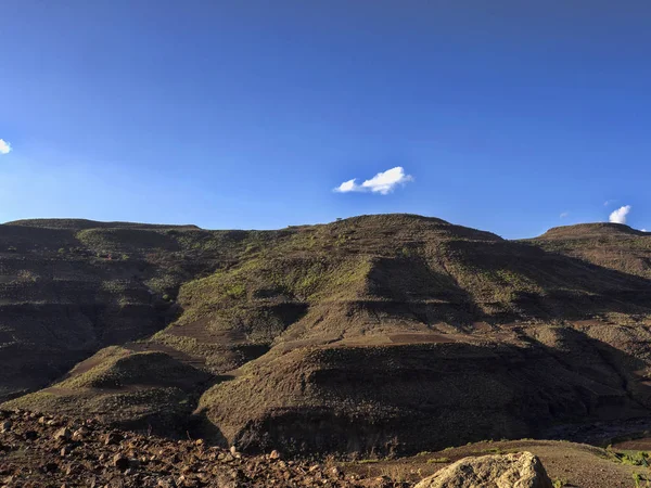 Ekili teraslı alanlar, Etiyopya — Stok fotoğraf