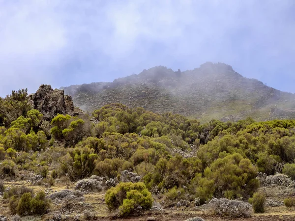 Krajobraz w Sanetti Plateau, bale National Park, Etiopia — Zdjęcie stockowe