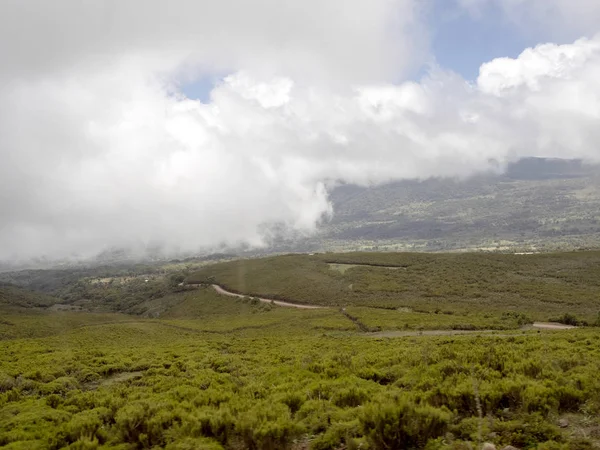 Krajina v Sanetti Plateau, Bale národní park, Etiopie — Stock fotografie