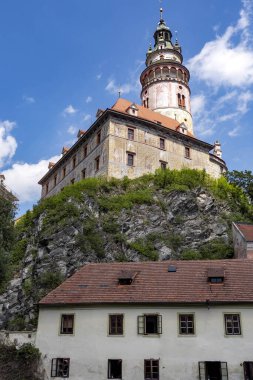 Çek Cumhuriyeti 'nin popüler kenti Krumlov turistler arasında çok popüler..