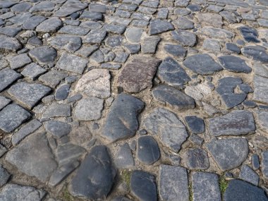 Brezilya. Paraty 'deki orijinal tarihi kaldırım