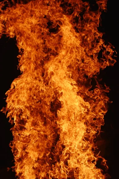 Closeup of Fire ในช่วงเทศกาล — ภาพถ่ายสต็อก