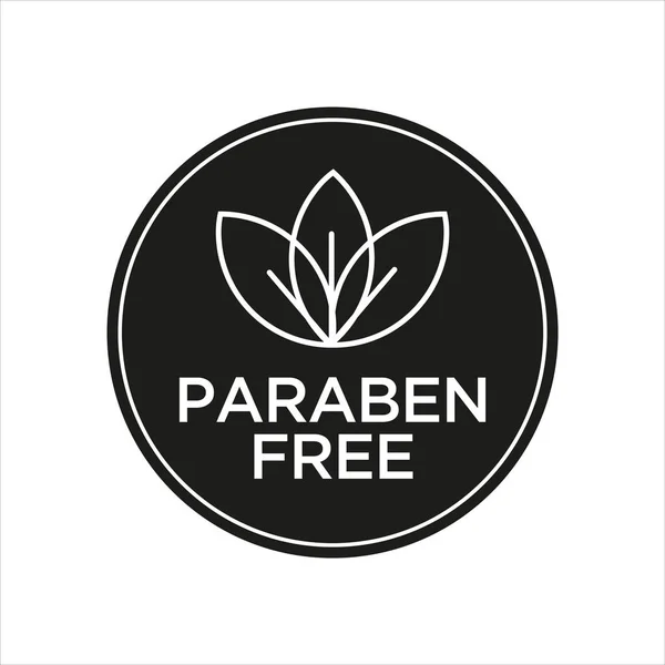 Paraben Free Icon Isolated Vector Illustration — Stock Vector