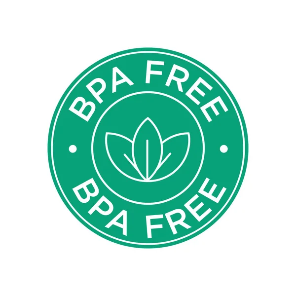 Green Colored Bpa Free Emblems Badge Logo Icon Vector Stock Illustration  Stock Illustration - Download Image Now - iStock
