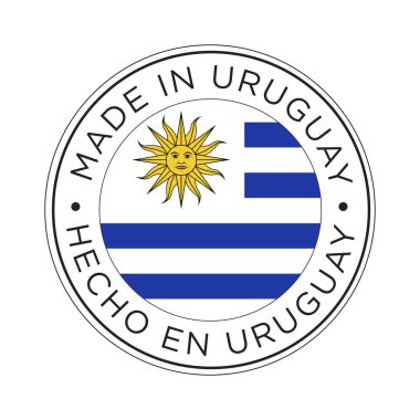 Uruguay bayrak simgesi made in