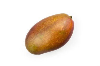 Beyaz arka plan üzerinde izole mango meyve.