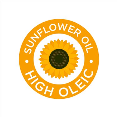 Ayçiçek Yağı simgesi. Yüksek Oleik sembolü.