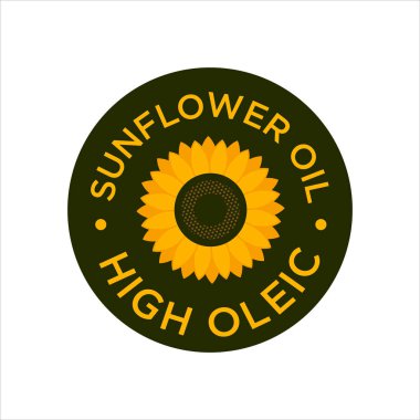 Ayçiçek Yağı simgesi. Yüksek Oleik sembolü.