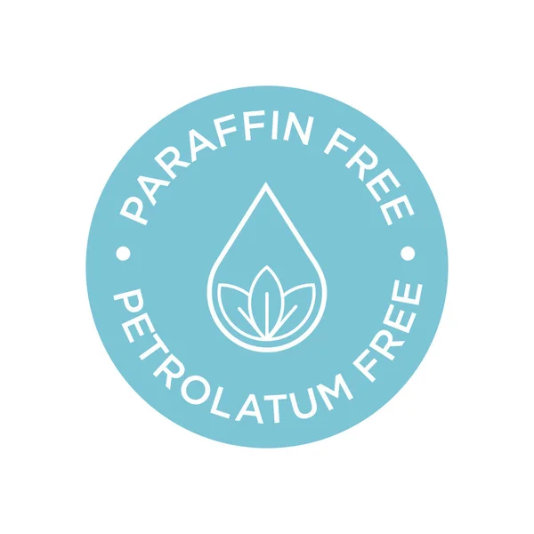 Paraffine petrolatum gratis pictogram — Stockvector