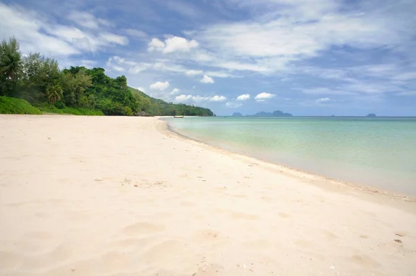 Paradies Thung San Strand Mit Weißem Sand Pathio Bezirk Der — Stockfoto