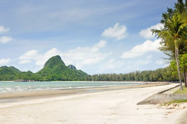 Manao Tropical Sandy Beach Prachuap Khiri Khan Province Thailand — Stock Photo, Image