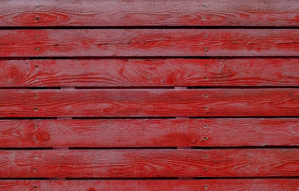 Wooden planks painted red. Background for your design. — Stock Photo, Image